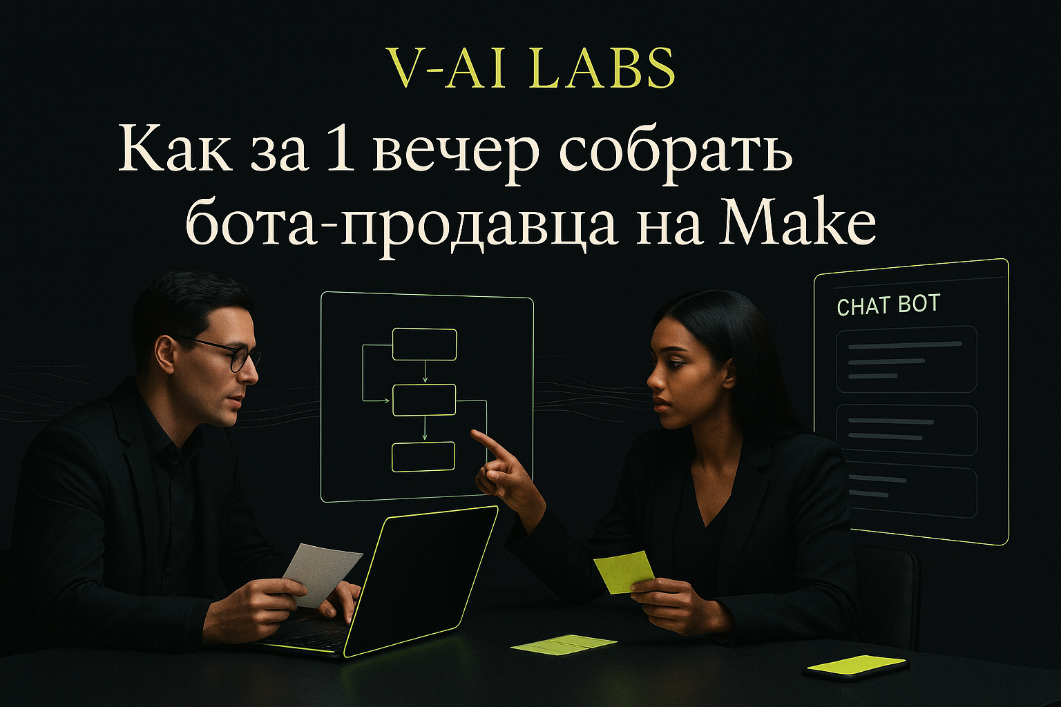 Как создать бота-продавца на Make за один вечер