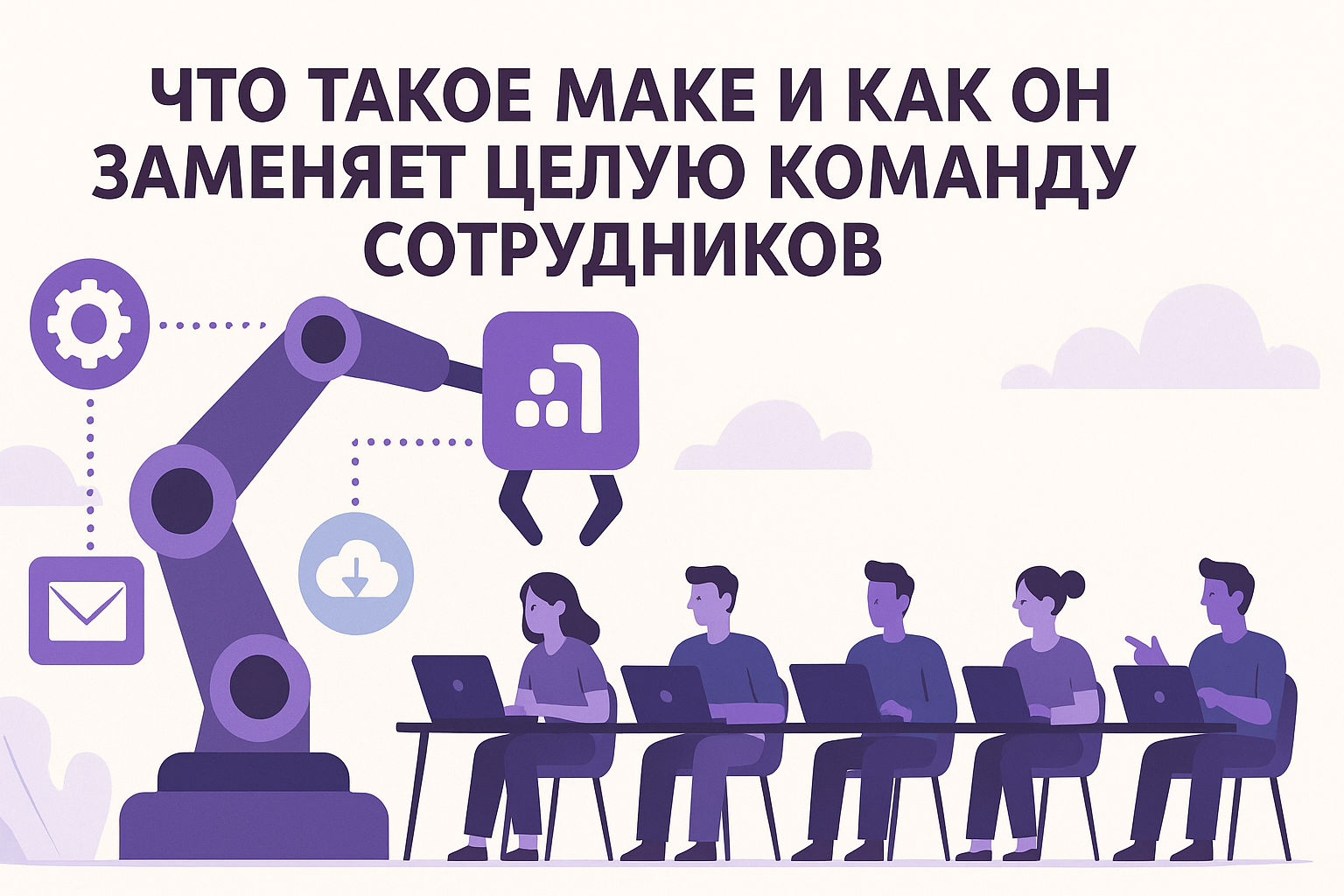 Как Make помогает автоматизировать процессы и экономить время
