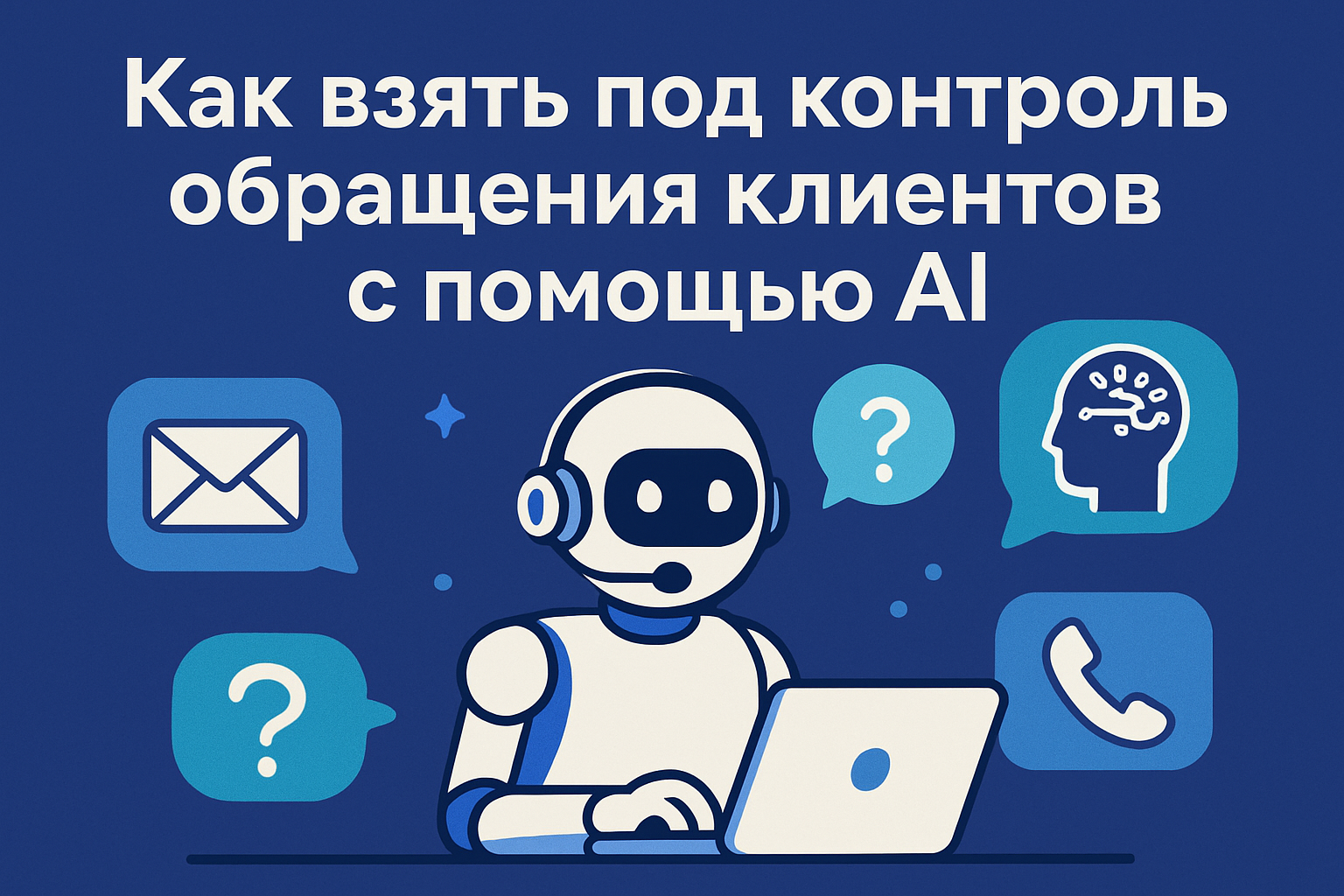 Как контролировать обращения клиентов с помощью AI без стресса