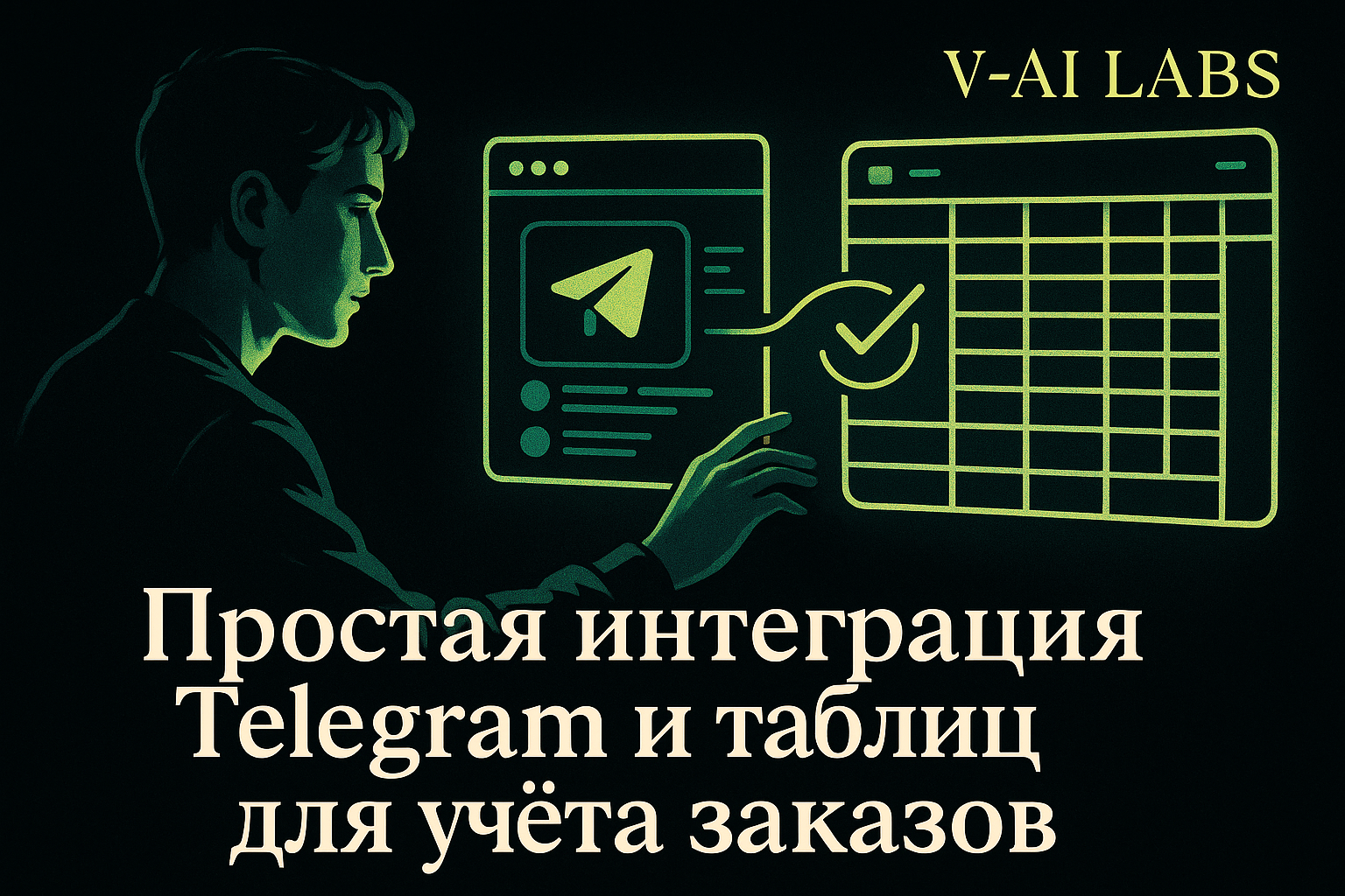 Как легко связать Telegram и таблицы для учёта заказов