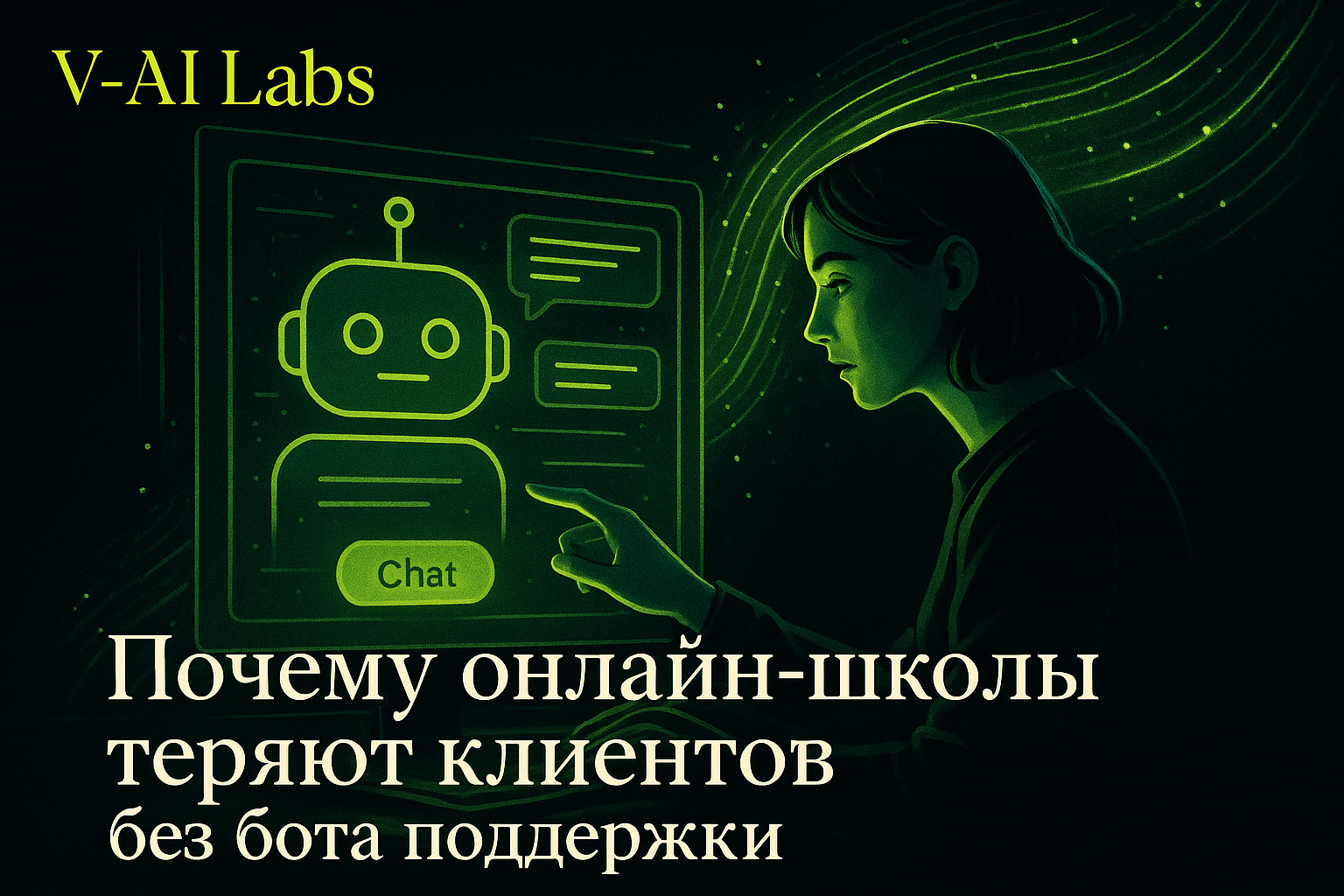 Онлайн-школы теряют клиентов без поддержки бота: причины и решения