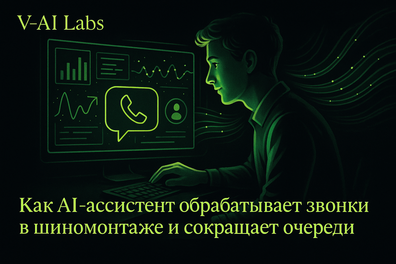 Как AI-ассистент убирает очереди в шиномонтаже без сотрудников