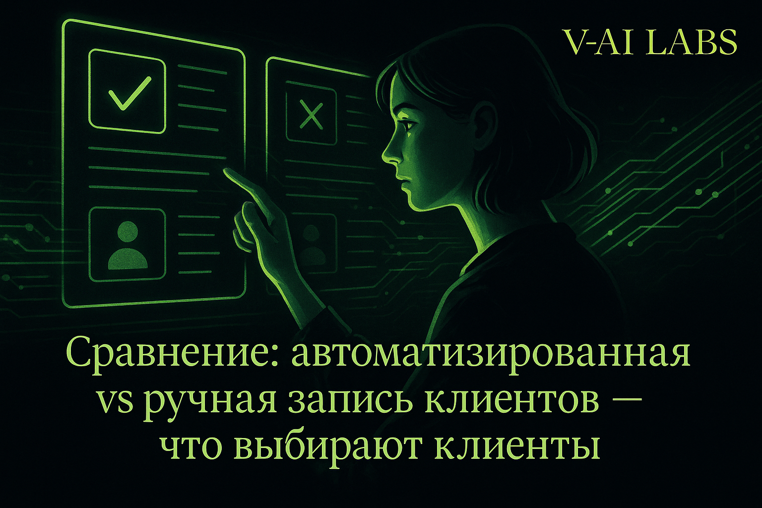 Автоматизация или ручная запись: что выбирают ваши клиенты