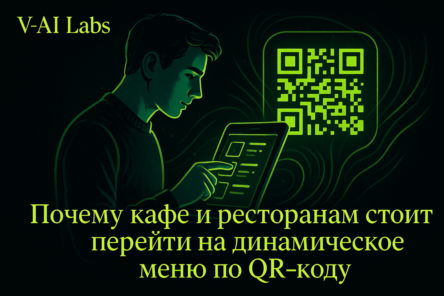 Почему вашему кафе нужно динамическое меню по QR-коду