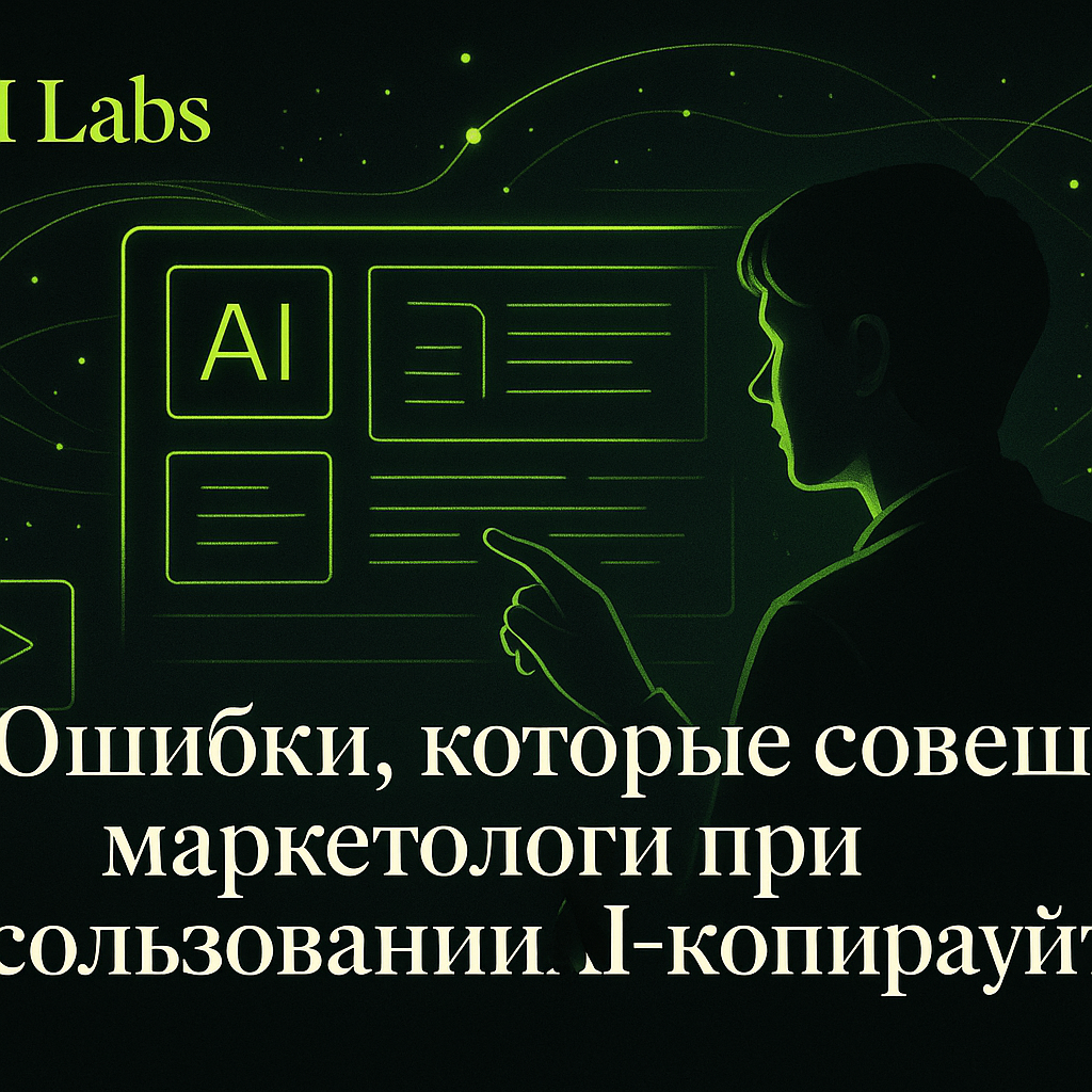 Ошибка маркетологов при использовании AI-копирайтеров для роста бизнеса