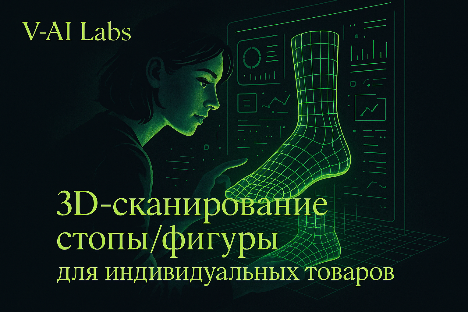 3D-сканер стопы в салоне, владелец офлайн-бизнеса автоматизирует услуги