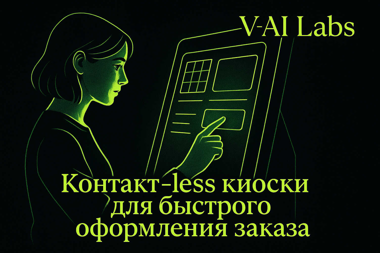 Как контакт‑less киоски ускоряют оформление заказа