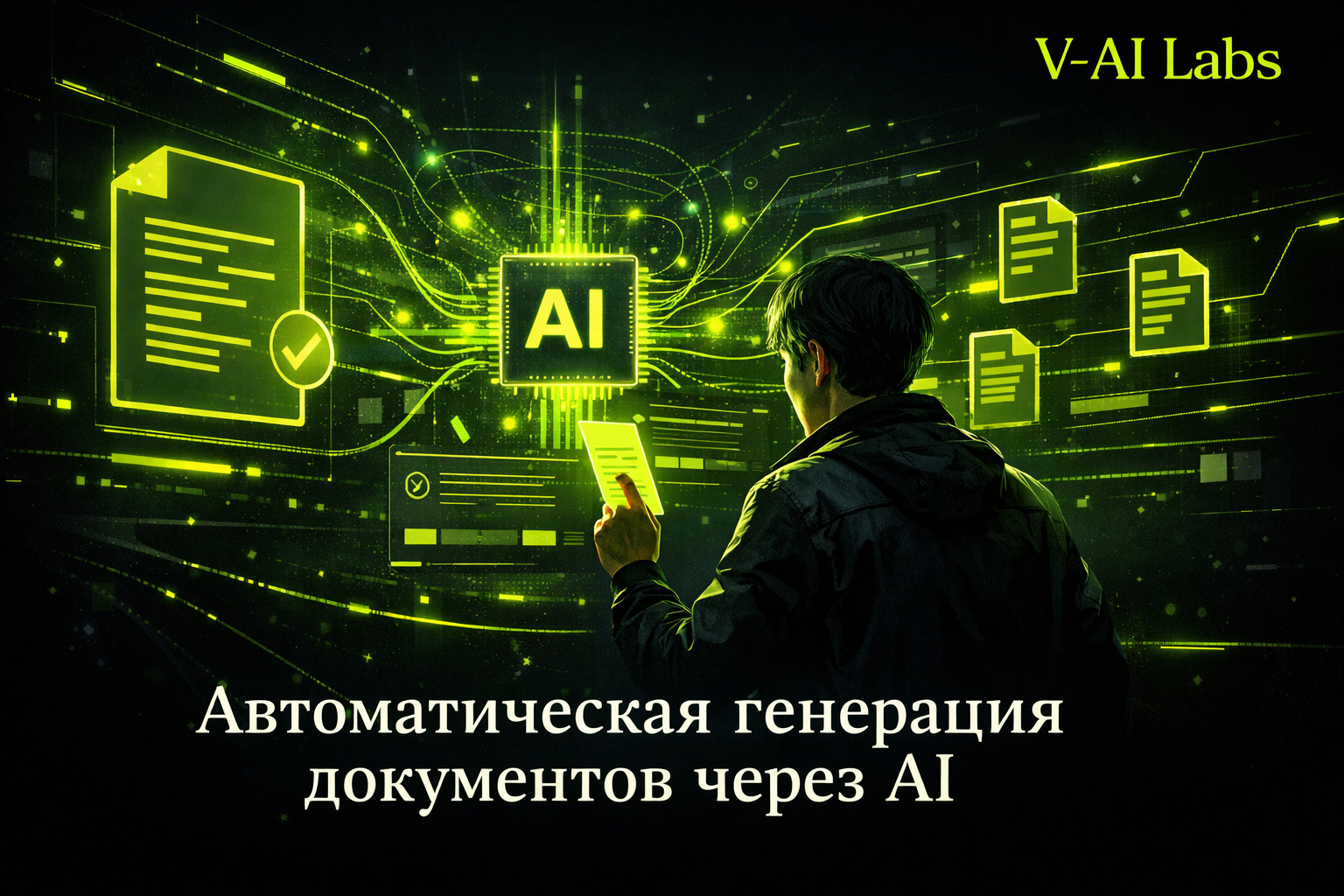 Автоматическая генерация документов через искусственный интеллект в сфере услуг