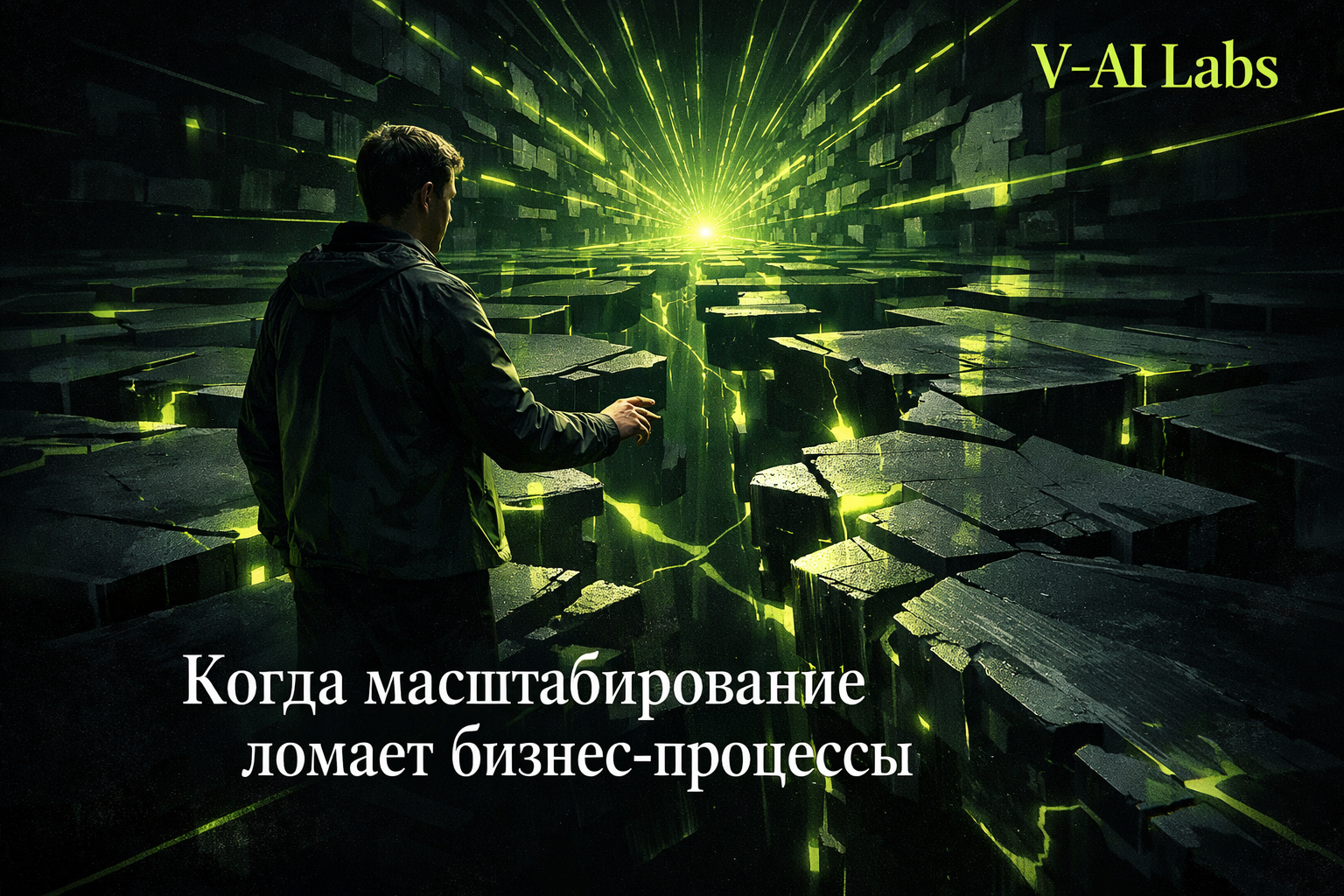 Схема масштабирования онлайн-бизнеса и разрывов в процессах