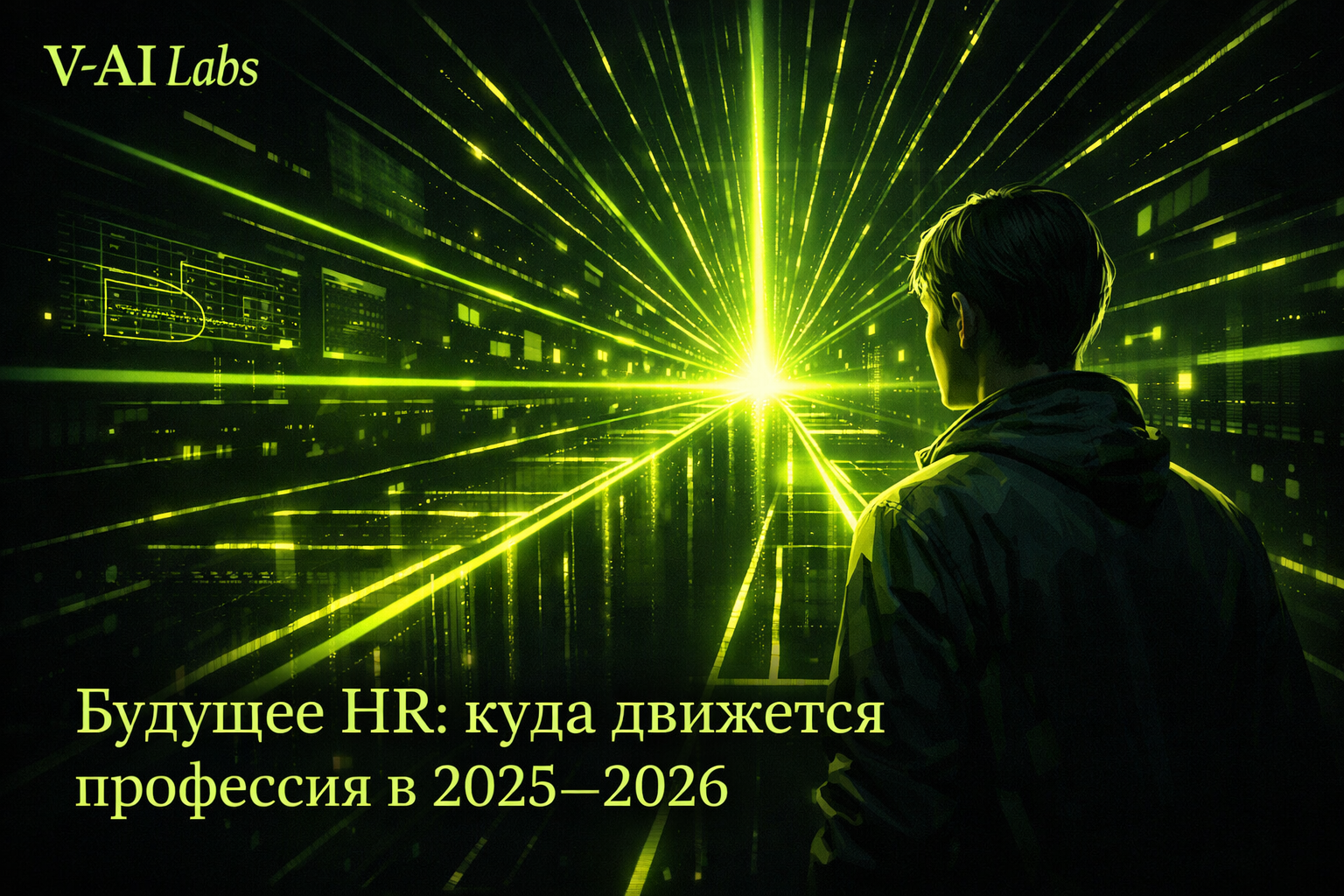 HR-менеджер анализирует воронку найма и дашборд с ИИ
