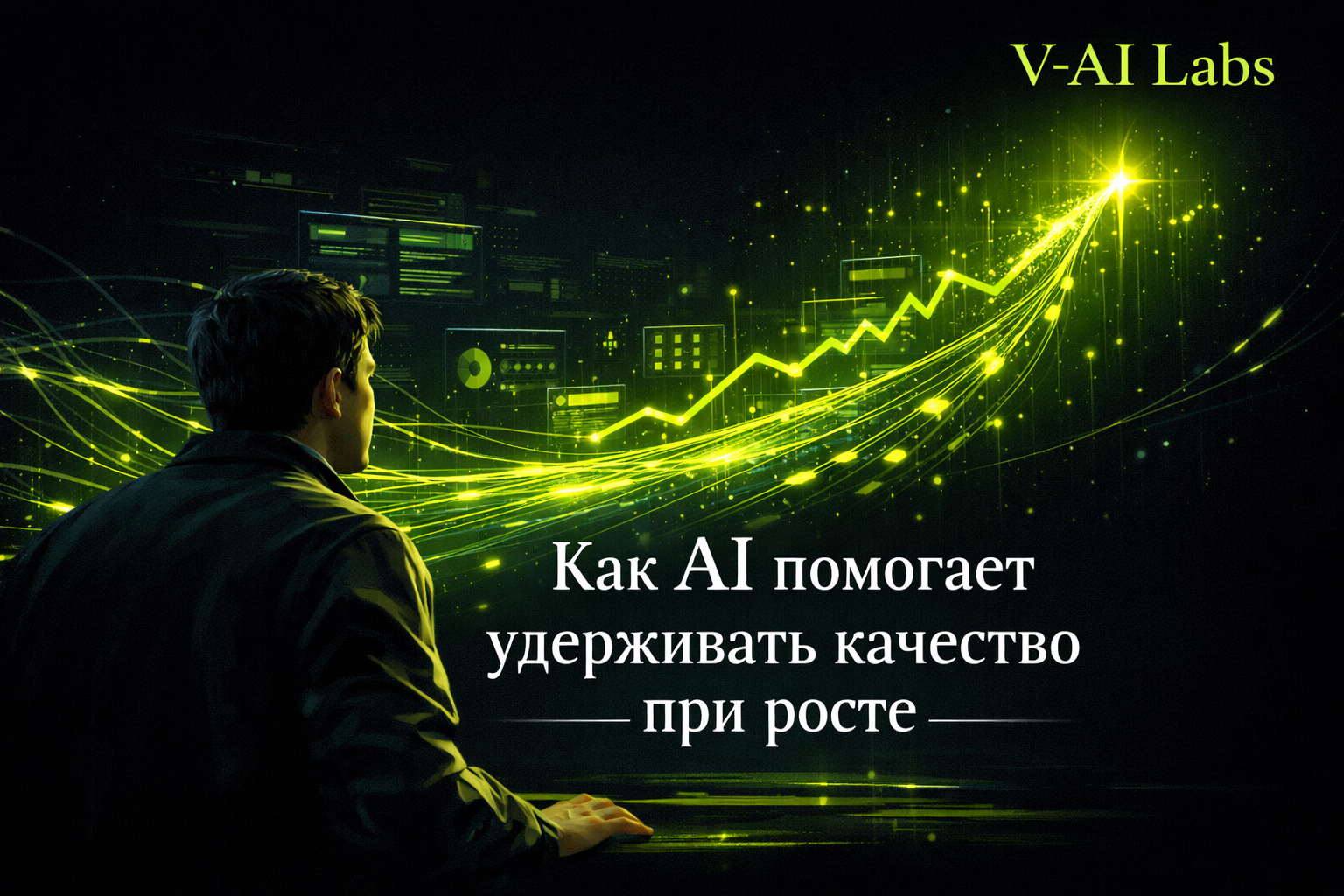 Предприниматель использует искусственный интеллект для управления качеством сервиса