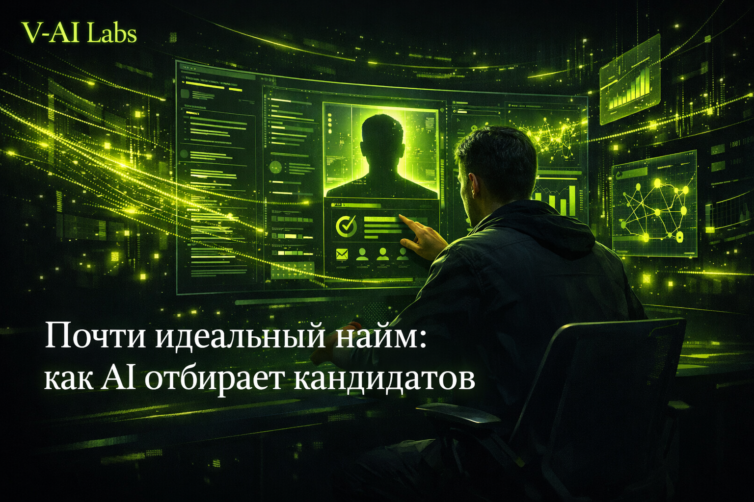 AI-система помогает HR-специалисту отбирать кандидатов