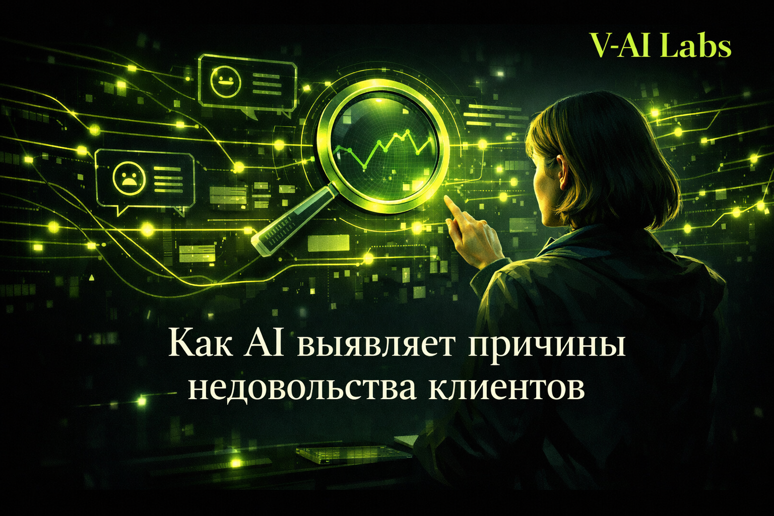 Искусственный интеллект анализирует отзывы и недовольство клиентов в сфере услуг
