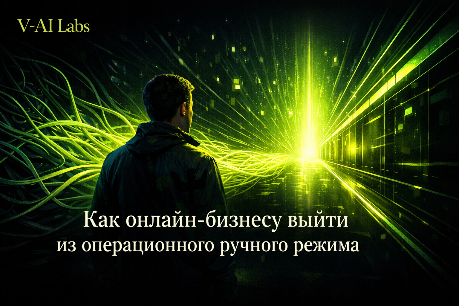 Предприниматель переводит онлайн-бизнес из операционного ручного режима в автоматизацию с помощью ИИ