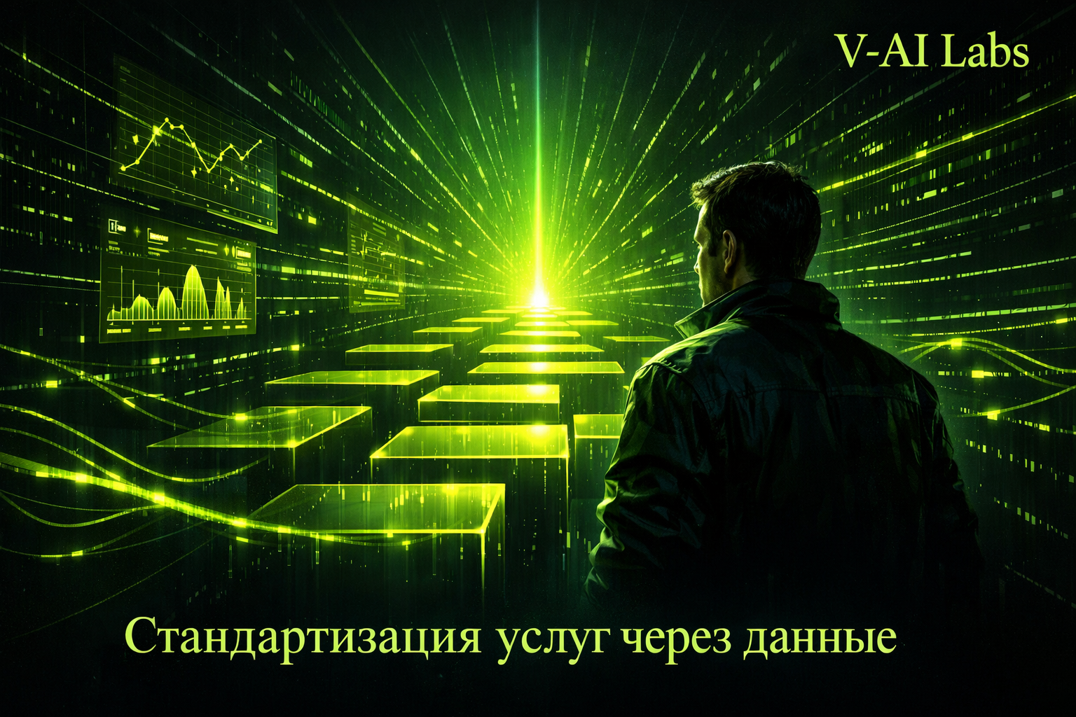 Иллюстрация к статье о стандартизации услуг через данные и автоматизацию сервисного бизнеса