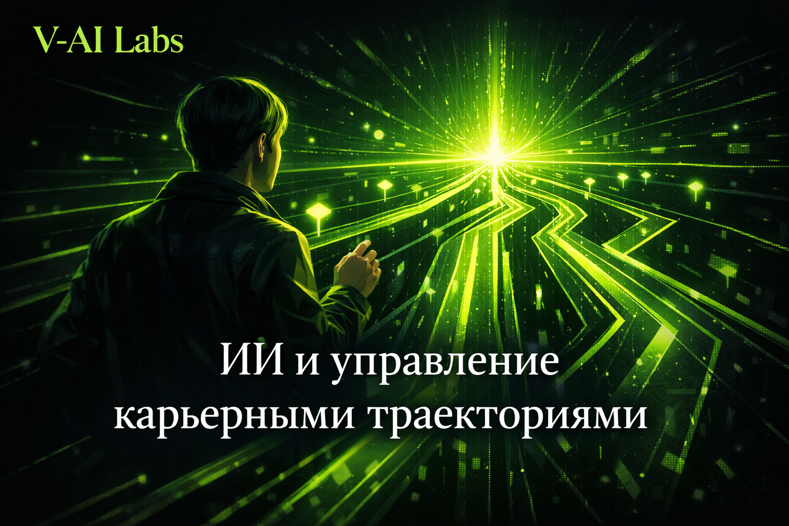 Иллюстрация к статье про ИИ и управление карьерными траекториями сотрудников