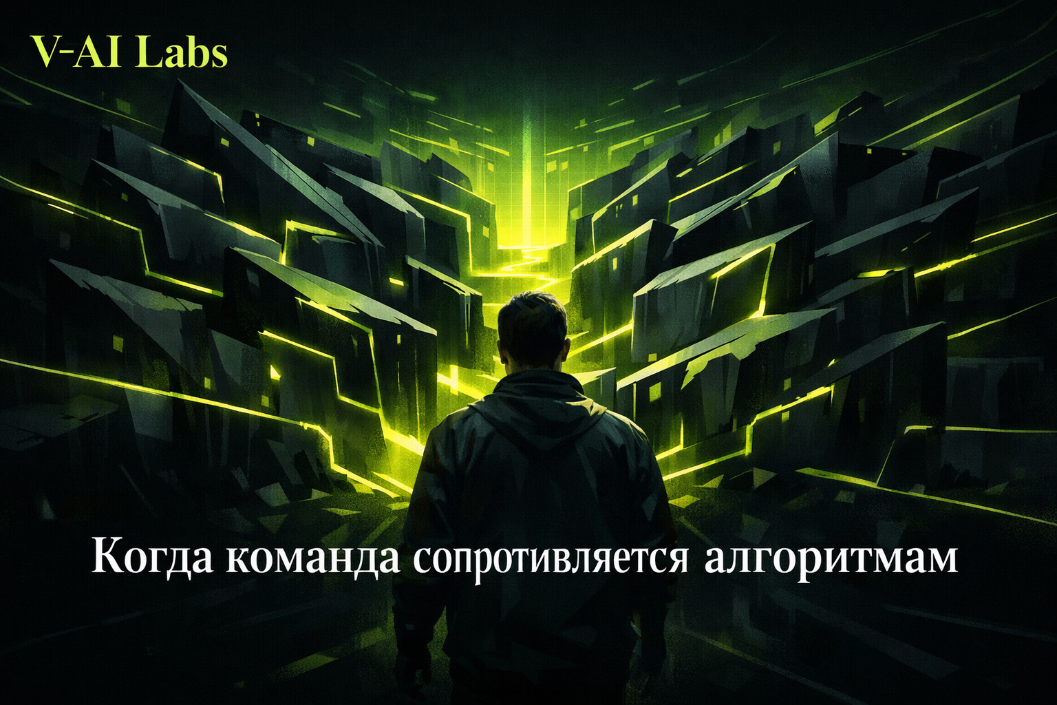 Обложка статьи о сопротивлении команды алгоритмам и автоматизации