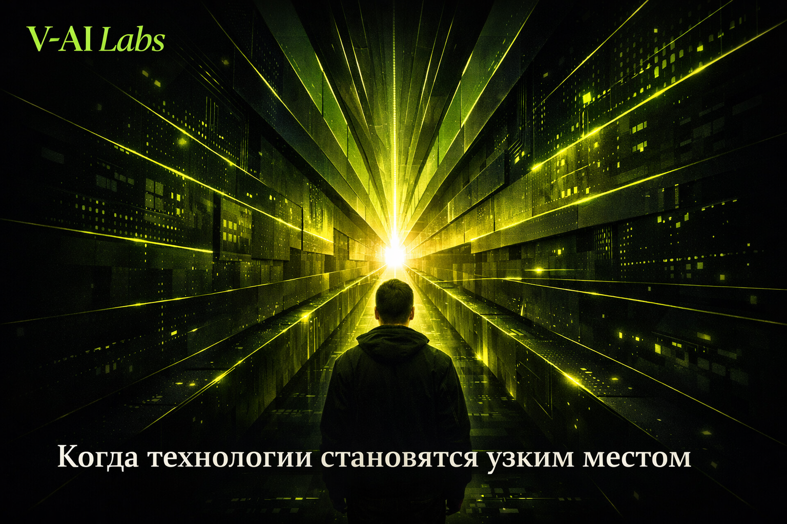Обложка статьи о том, когда технологии становятся узким местом в бизнес-процессах