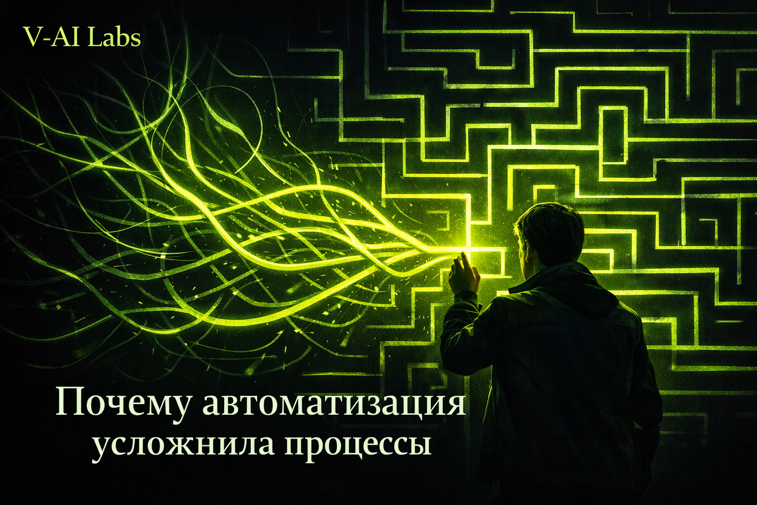 Обложка статьи о том, почему автоматизация усложнила процессы в онлайн-бизнесе