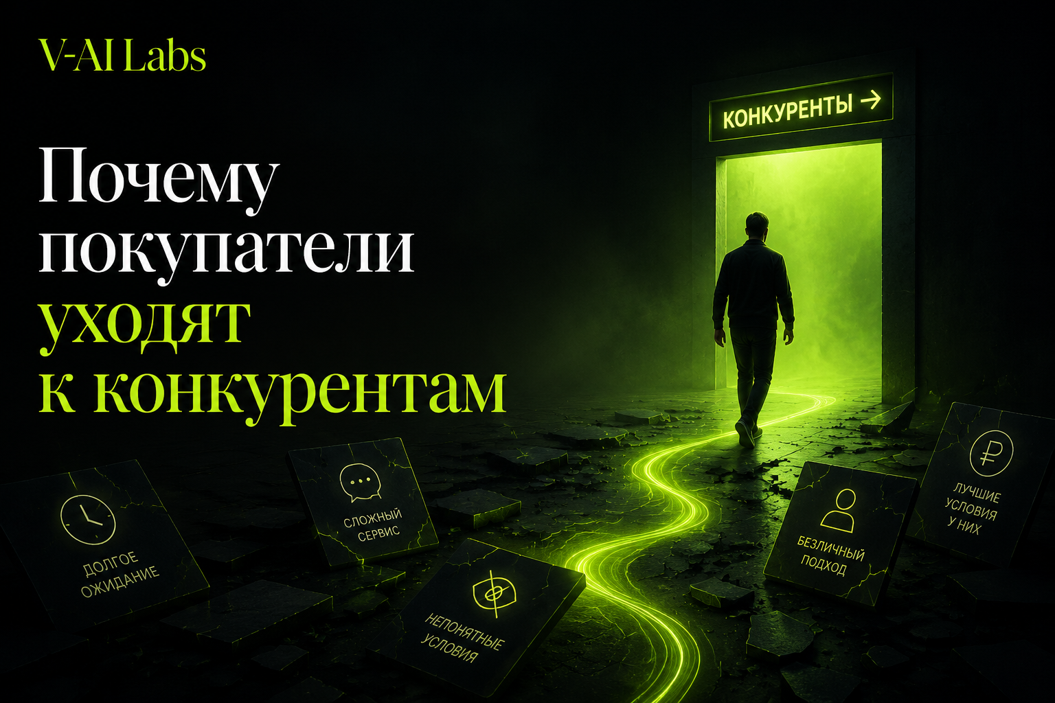 Обложка статьи о причинах ухода покупателей к конкурентам