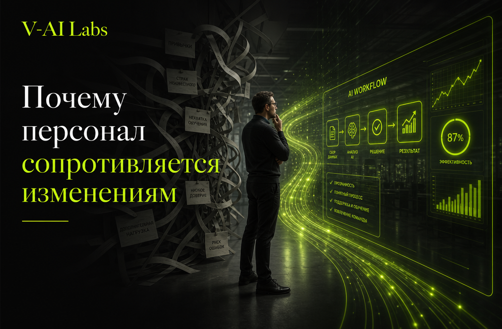Офлайн-бизнес, сопротивление персонала изменениям и внедрение новых процессов