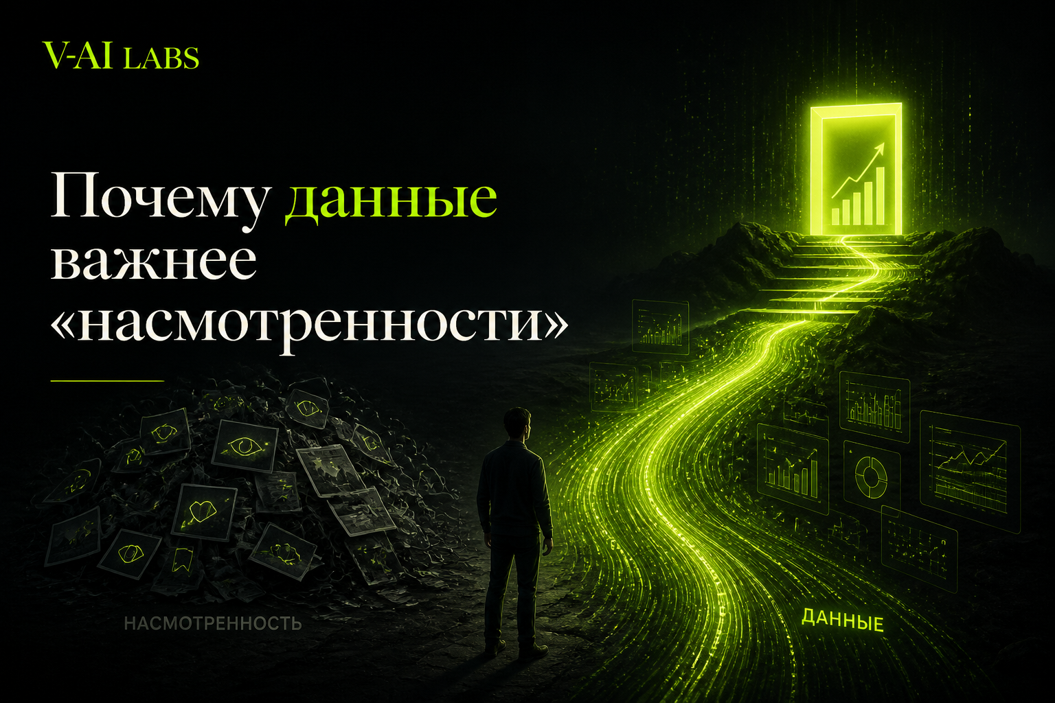 Иллюстрация к статье о том, почему данные важнее насмотренности в HR и рекрутинге